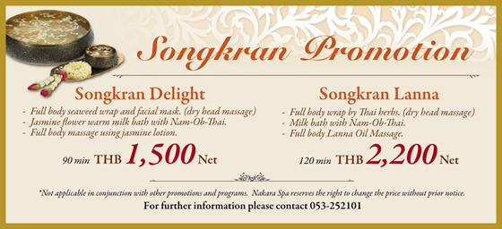 Songkran Delight promotions